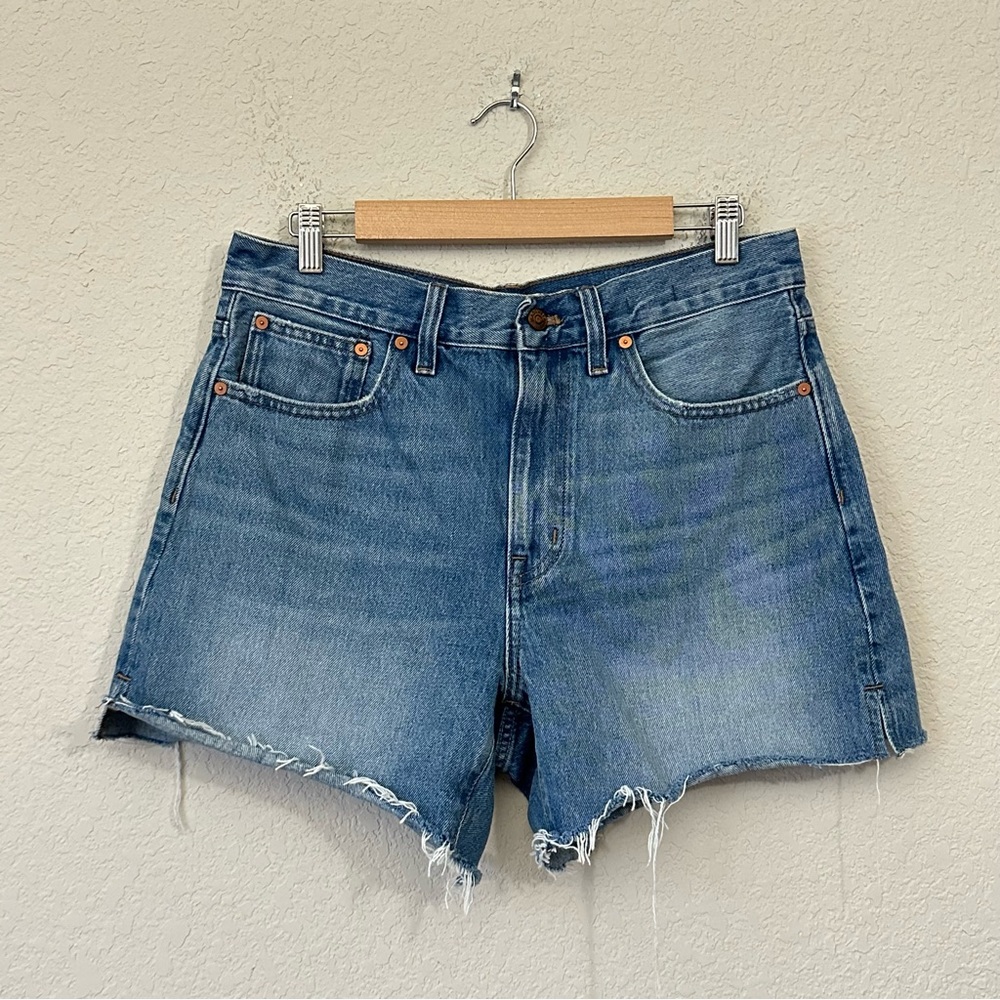 Madewell Relaxed Mid Length Denim Jean Shorts size 29